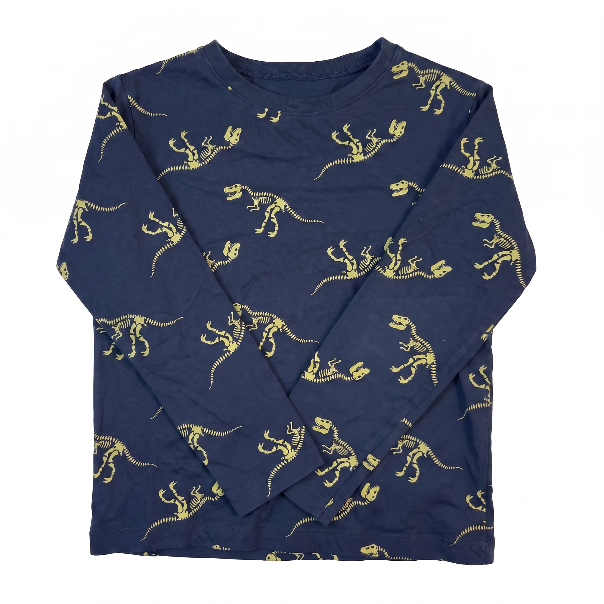 H&M - dinosaur long sleeve shirt - 6X